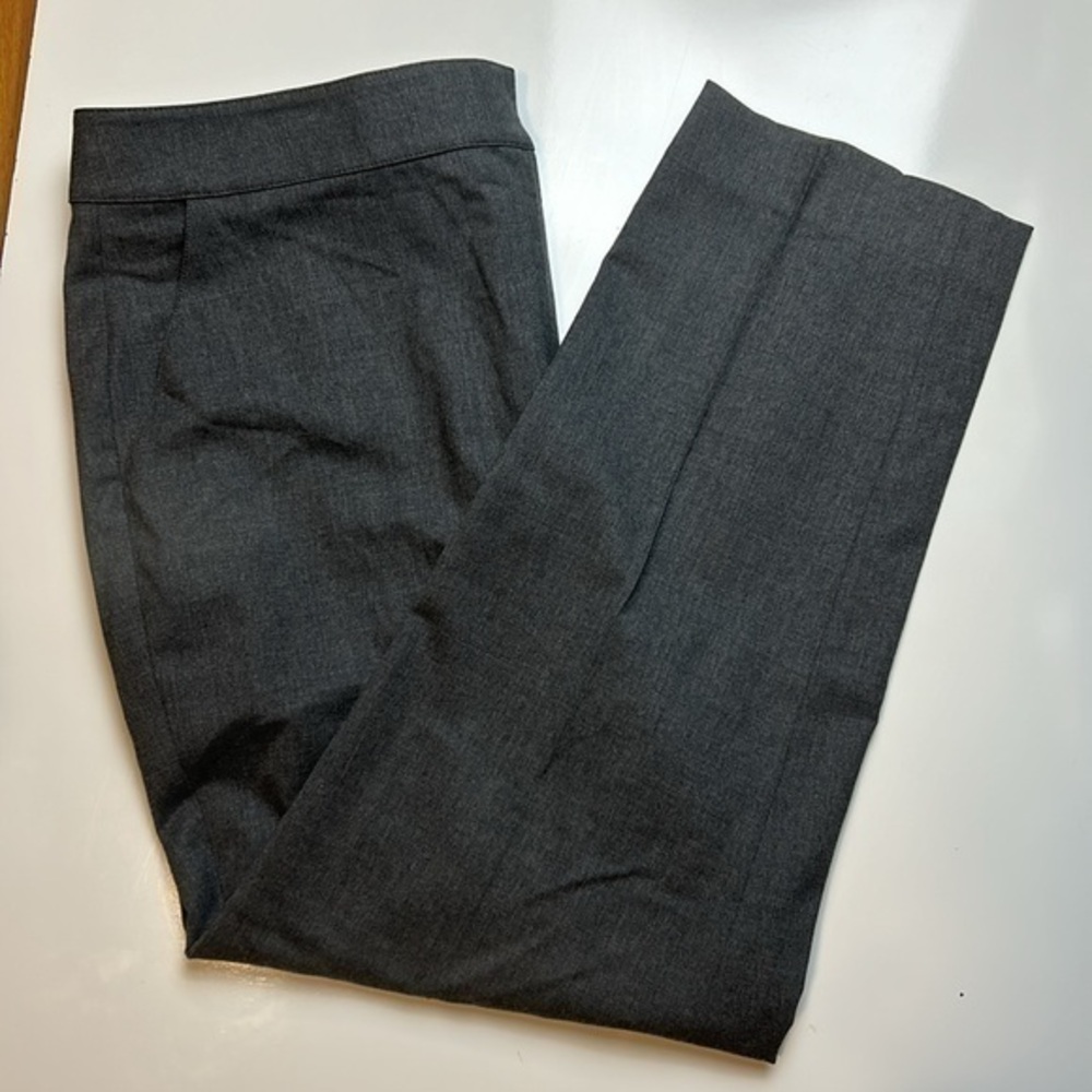 St. John‎ grey wool blend crop pant sz 10
